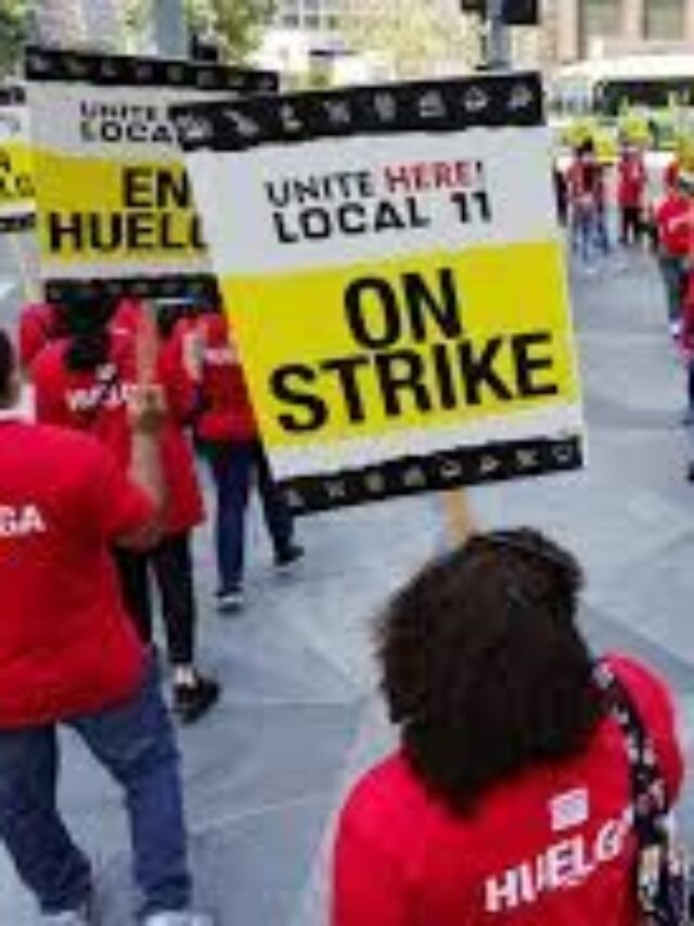 Thousand of hotel workers on strike
